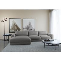 Places of Style Ecksofa "Bloomfield, bequem und elegant, L-Form", wahlweise mit Bettfunktion und Bettkasten von Places Of Style