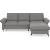 Places of Style Ecksofa "Calando L-Form", wahlweise mit Bettfunktion, Bettkasten und Armteilfunktion von Places Of Style