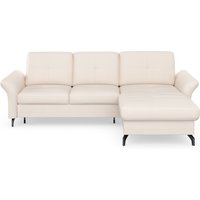 Places of Style Ecksofa "Calando L-Form", wahlweise mit Bettfunktion, Bettkasten und Armteilfunktion von Places Of Style