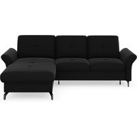 Places of Style Ecksofa "Calando L-Form", wahlweise mit Bettfunktion, Bettkasten und Armteilfunktion von Places Of Style