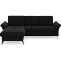 Places of Style Ecksofa "Calando L-Form", wahlweise mit Bettfunktion, Bettkasten und Armteilfunktion von Places Of Style