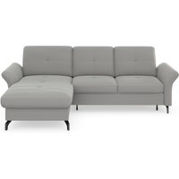Places of Style Ecksofa "Calando L-Form", wahlweise mit Bettfunktion, Bettkasten und Armteilfunktion von Places Of Style
