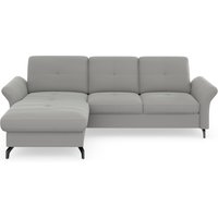 Places of Style Ecksofa "Calando L-Form", wahlweise mit Bettfunktion, Bettkasten und Armteilfunktion von Places Of Style