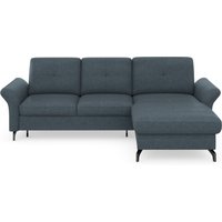 Places of Style Ecksofa "Calando L-Form", wahlweise mit Bettfunktion, Bettkasten und Armteilfunktion von Places Of Style