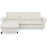 Places of Style Ecksofa "Calando L-Form", wahlweise mit Bettfunktion, Bettkasten und Armteilfunktion von Places Of Style