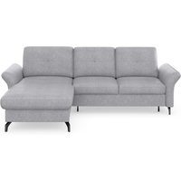 Places of Style Ecksofa "Calando L-Form", wahlweise mit Bettfunktion, Bettkasten und Armteilfunktion von Places Of Style