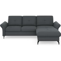 Places of Style Ecksofa "Calando L-Form", wahlweise mit Bettfunktion, Bettkasten und Armteilfunktion von Places Of Style