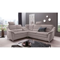 Places of Style Ecksofa "Cardoso L-Form", Federkern, wahlweise mit Bett, Schubkasten, teilweise Relaxfunktion von Places Of Style
