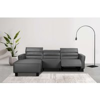 Places of Style Ecksofa "Carpari, L-Form, 263 cm, manuelle o. elektrische Relaxfunktion,", USB A/C und Kopfteilverstellung von Places Of Style