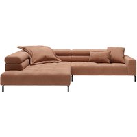 Places of Style Ecksofa "Cleveland, L-Form, incl. Kopfteilverstellung, Breite 311 cm", wahlweise elektrischer Sitzvorzug von Places Of Style