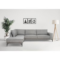 Places of Style Ecksofa Oland, L-Form, inkl. Rückenkissen, hochwertige Verarbeitung von Places Of Style