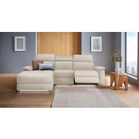 Places of Style Ecksofa "Pareli, L-Form, 259cm,m. Recamiere, Echtleder, Kunstleder, Webstoff" von Places Of Style