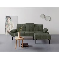 Places of Style Ecksofa "Ryedal L-Form", wahlweise mit oder ohne Sockel in Wildeiche-Optik von Places Of Style