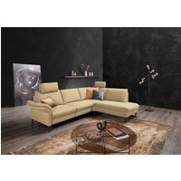 Places of Style Ecksofa "Sarsina: mit Tonnentaschen-Federkern, perfekt zum Entspannen L-Form", inklusive 2 motorischen Relaxfunktionen mit Herz-Waage-Beschlag von Places Of Style