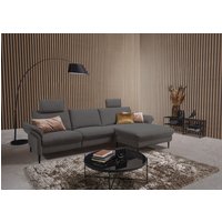 Places of Style Ecksofa "Sarsina: mit Tonnentaschen-Federkern, perfekt zum Entspannen L-Form", inklusive 1 motorischen Relaxfunktion mit Herz-Waage-Beschlag von Places Of Style