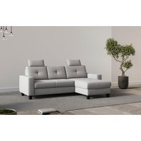 Places of Style Ecksofa "Varese", wahlweise mit Bettfunktion und Bettkasten von Places Of Style