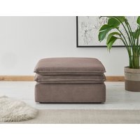 Places of Style Hocker "PIAGGE", Hochwertiger Cord, passend zum Loveseat PIAGGE von Places Of Style