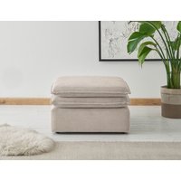 Places of Style Hocker "PIAGGE", Hochwertiger Cord, passend zum Sessel von Places Of Style