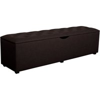 Places of Style Hockerbank "Knobbed", Hockerbank mit Stauraum, Breite 120 cm und 160 cm von Places Of Style