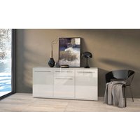 Places of Style Kommode "Piano", (H/B/T): 84,6/180/45,2cm), Hochglanz UV lackiert, Soft-Close Funktion von Places Of Style