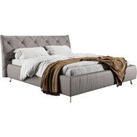 PLACES OF STYLE Polsterbett "Elloree in 4 Breiten bis 200cm, auch in Leder" Kopfteilhöhe 105cm, belastbar bis 280 kg, auch in Überlänge 220cm von Places Of Style