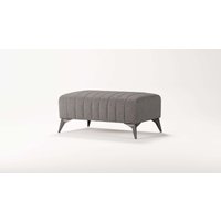 Places of Style Polsterhocker "MATTHEW Sitzhocker, Maße B/T/H: B/T/H: 90/60/43 cm", Steppung von Places Of Style