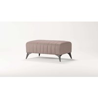 Places of Style Polsterhocker "MATTHEW Sitzhocker, Maße B/T/H: B/T/H: 90/60/43 cm", Steppung von Places Of Style