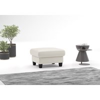 PLACES OF STYLE Polsterhocker "Varese" Kreuznaht in beige von Places Of Style