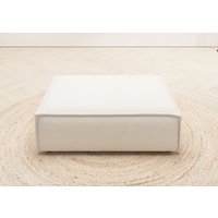Places of Style Polsterhocker "Watertown, XXL Hockerbank passend zum Sofa - ideal als Beistellmodul", erweiterbare Hockerbank mit weicher Polsterung von Places Of Style