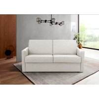 Places of Style Schlafsofa "Goldpoint 162 cm, Dauerschläfer, Liegefläche 120/200cm,", 2-Sitzer mit Bettfunktion, Bonell-Federkernmatratze von Places Of Style