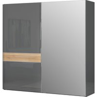 Places of Style Schwebetürenschrank "Onyx", Spiegelschrank hochwertig UV lackiert, Soft-Close-Funktion von Places Of Style