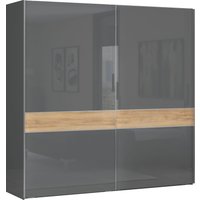 Places of Style Schwebetürenschrank "Onyx", UV lackiert für langlebige Oberflächen, Soft-Close-Funktion von Places Of Style