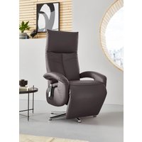sit&more TV-Sessel "Tycoon mit Kopfteilverstellung und 360 Drehfunktion", wahlweise manuell oder elektrischer Funktion, auch mit Akku (kabellos) von Sit & More