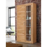 Home affaire Vitrine "Logo,190cm hoch,42 cm tief,Fronten Massivholz,10Fächer" Korpus aus Holzwerkstoff,Griffe und Scharniere aus Metall Home affaire Vitrine "Logo,190cm hoch,42 cm tief,Fronten Massivholz,10Fächer" Korpus aus Holzwerkstoff,Griffe und Scharniere aus Metall von home affaire