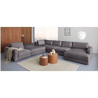Places of Style Wohnlandschaft "Bloomfield, Mega Polsterprogramm, Breite 405cm, viel Platz, U-Form", mit extra tiefer Sitzfläche, wahlweise mit Sitztiefenverstellung von Places Of Style
