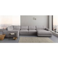 Places of Style Wohnlandschaft "Bloomfield, Mega Polsterprogramm, Breite 405cm, viel Platz, U-Form", mit extra tiefer Sitzfläche, wahlweise mit Sitztiefenverstellung von Places Of Style