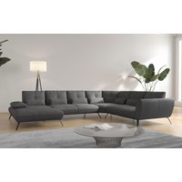 Places of Style Wohnlandschaft "Mikado U-Form", inkl. Sitztiefenverstellung und Armteilverstellung von Places Of Style