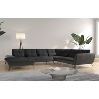 Places of Style Wohnlandschaft "Mikado U-Form", inkl. Sitztiefenverstellung und Armteilverstellung von Places Of Style