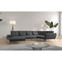 Places of Style Wohnlandschaft "Mikado U-Form", inkl. Sitztiefenverstellung und Armteilverstellung von Places Of Style