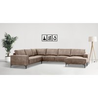 Places of Style Wohnlandschaft "OLAND XXL 342 cm, U-Form," von Places Of Style