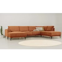 OTTO home Wohnlandschaft "XXL Sofa Oland, Struktur, Flachgewebe, Luxus-Microfaser, Boucle" U-Form, 345 cm, Wellenunterfederung, Skandi-Design, Metallfüße OTTO home Wohnlandschaft "XXL Sofa Oland, Struktur, Flachgewebe, Luxus-Microfaser, Boucle" U-Form, 345 cm, Wellenunterfederung, Skandi-Design, Metallfüße von Otto Home