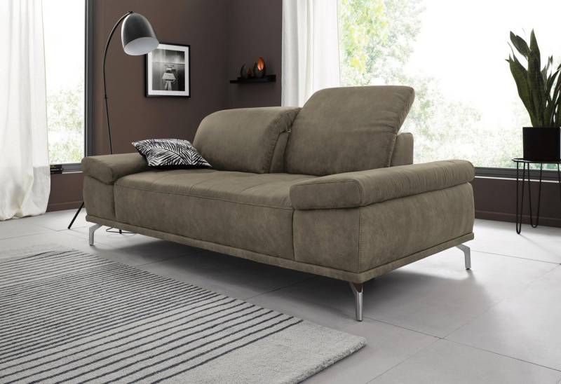 Places of Style 2-Sitzer Caluna, mit Sitztiefen- und Kopfteilverstellung von Places of Style