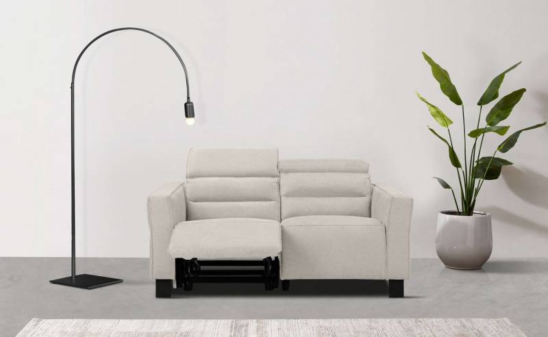 Places of Style 2-Sitzer Carpari, 162 cm, mit manueller od. elektrischer Relaxfunktion, (USB A/C), sowie Kopfteilverstellung von Places of Style