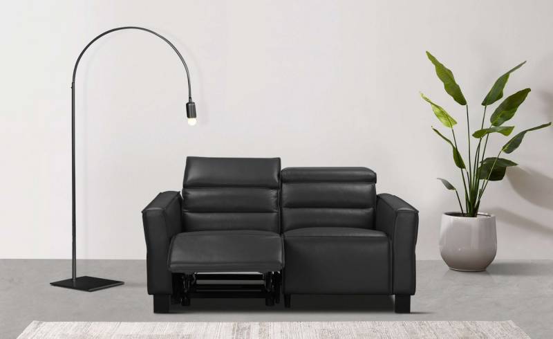 Places of Style 2-Sitzer Carpari, 162 cm, mit manueller od. elektrischer Relaxfunktion, (USB A/C), sowie Kopfteilverstellung von Places of Style