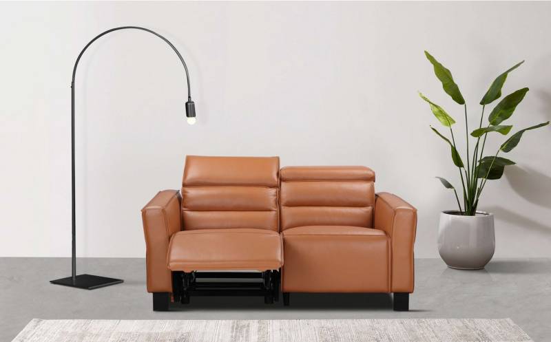 Places of Style 2-Sitzer Carpari, 162 cm, mit manueller od. elektrischer Relaxfunktion, (USB A/C), sowie Kopfteilverstellung von Places of Style