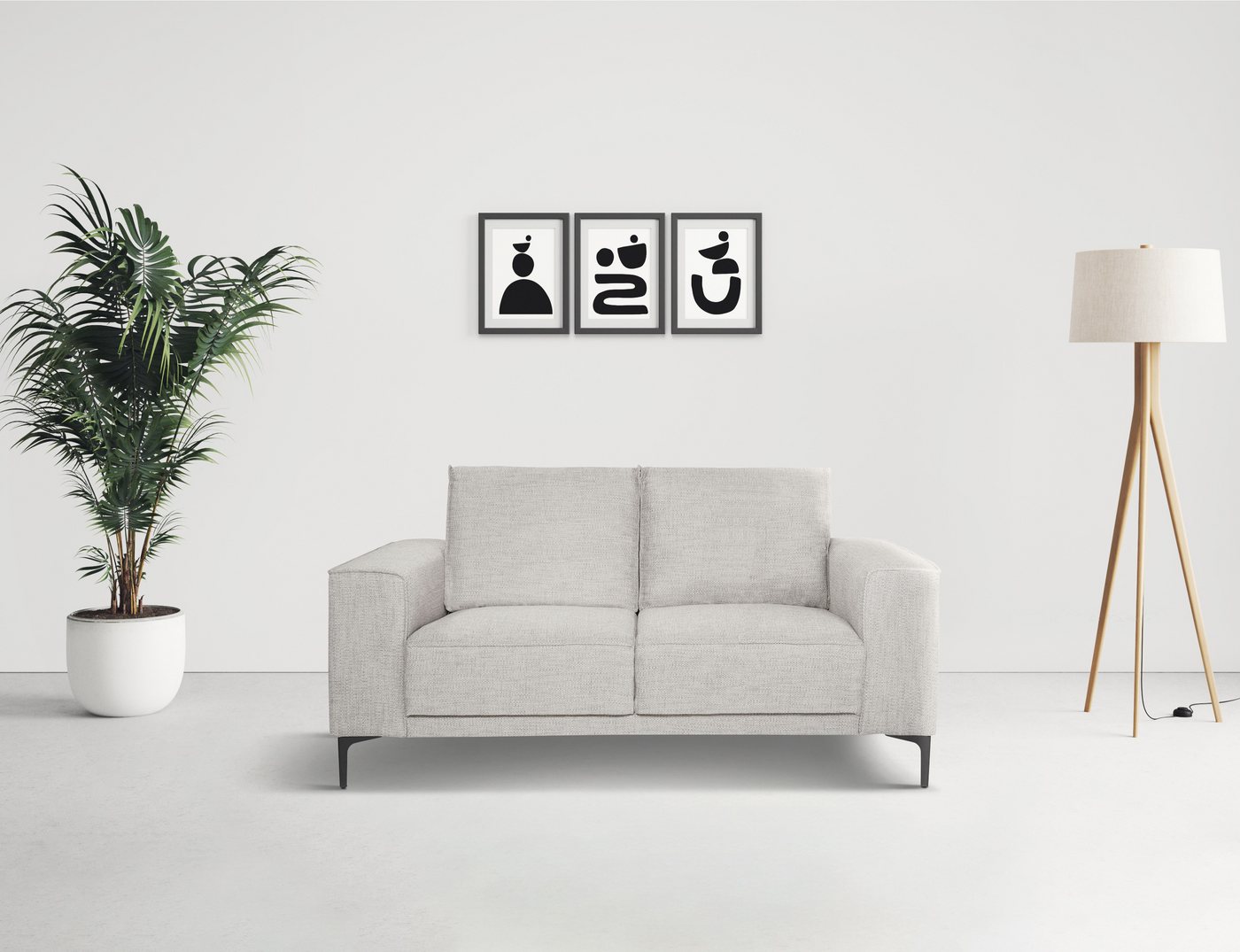 Places of Style 2-Sitzer Oland, im zeitlosem Design und hochwertiger Verabeitung von Places of Style