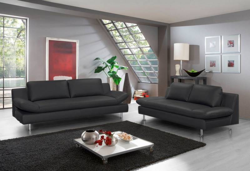 Places of Style 2-Sitzer Redding, In Naturleder von Places of Style