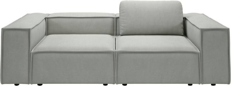 Places of Style 2-Sitzer Watertown, modernes Sofa 246 cm breit, auch in Feincord, stilvolles Sofa für 2 Personen mit extra breiter Sitzfläche von Places of Style