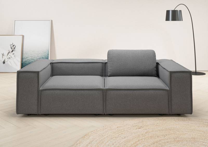 Places of Style 2-Sitzer Watertown, modernes Sofa 246 cm breit, auch in Feincord, stilvolles Sofa für 2 Personen mit extra breiter Sitzfläche von Places of Style