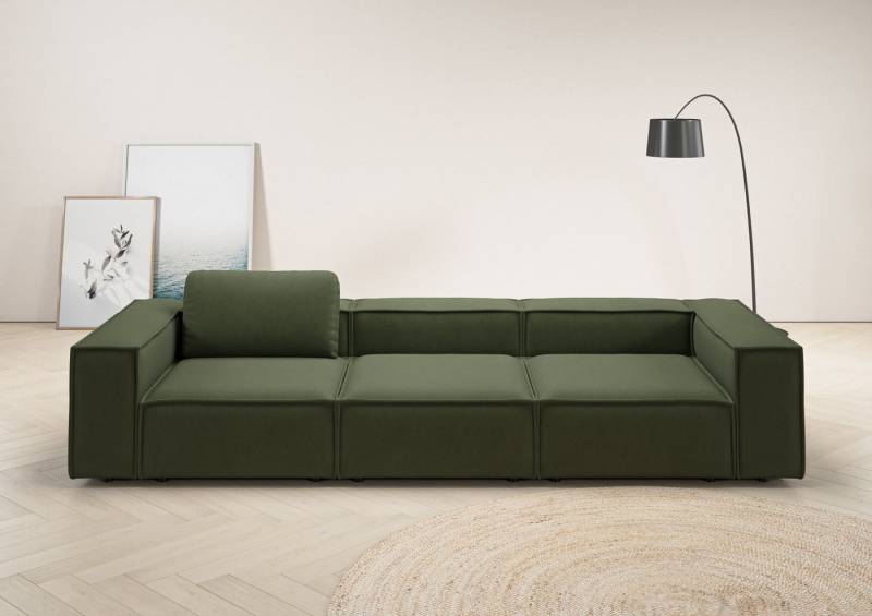 Places of Style 3,5-Sitzer Watertown, modernes Big-Sofa XXL, 336 cm Breite, auch in Feincord, Riesiges Designersofa mit viel Platz & weichen Bezügen in Trendfarben von Places of Style